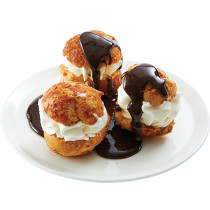 Profiteroles (6 choux) et...